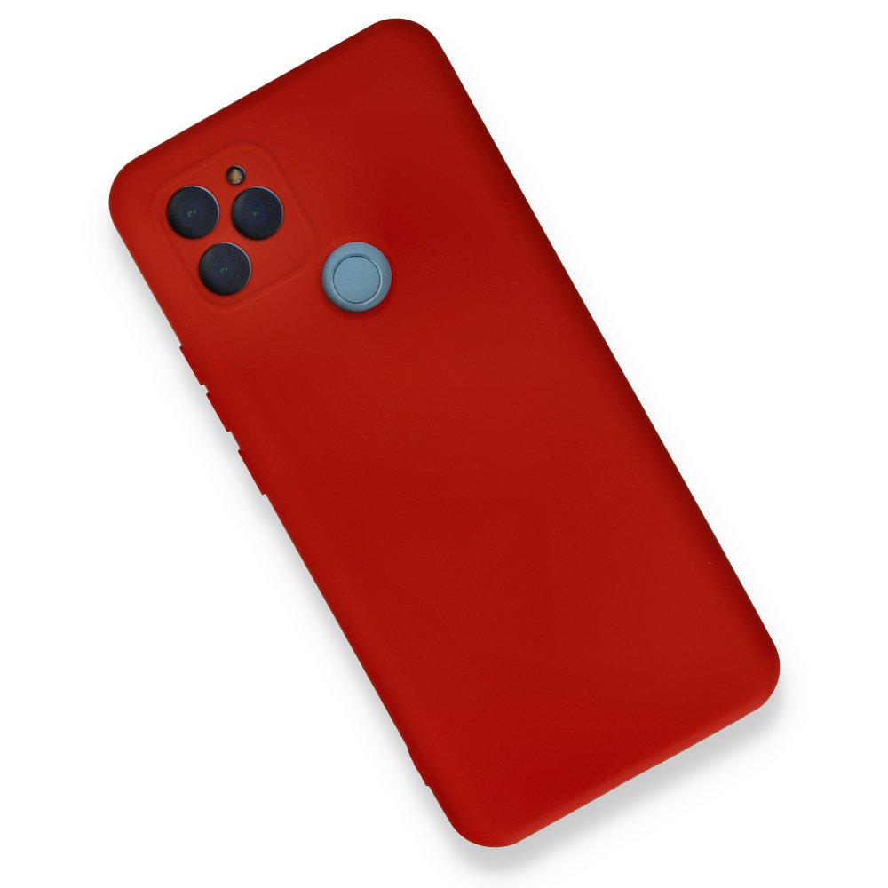  General Mobile GM 21 Kılıf Nano içi Kadife Silikon - Kırmızı