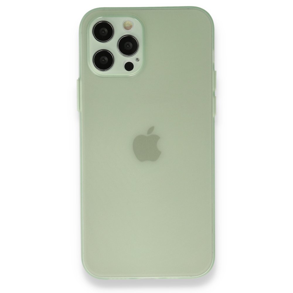  iPhone 12 Pro Max Kılıf Puma Silikon - Açık Yeşil