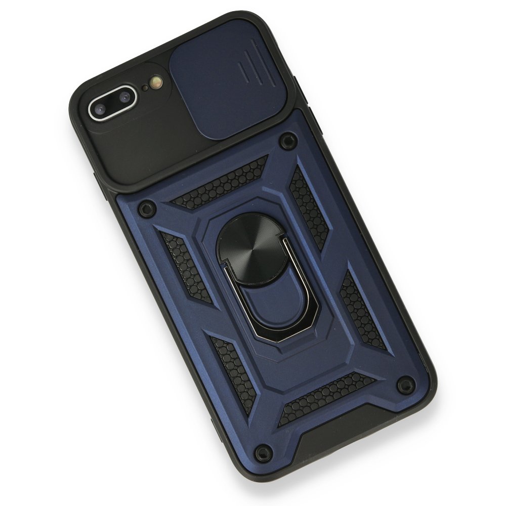 iPhone 8 Plus Kılıf Pars Lens Yüzüklü Silikon - Lacivert iPhone 8 Plus Kılıf Pars Lens Yüzüklü Silikon - Lacivert