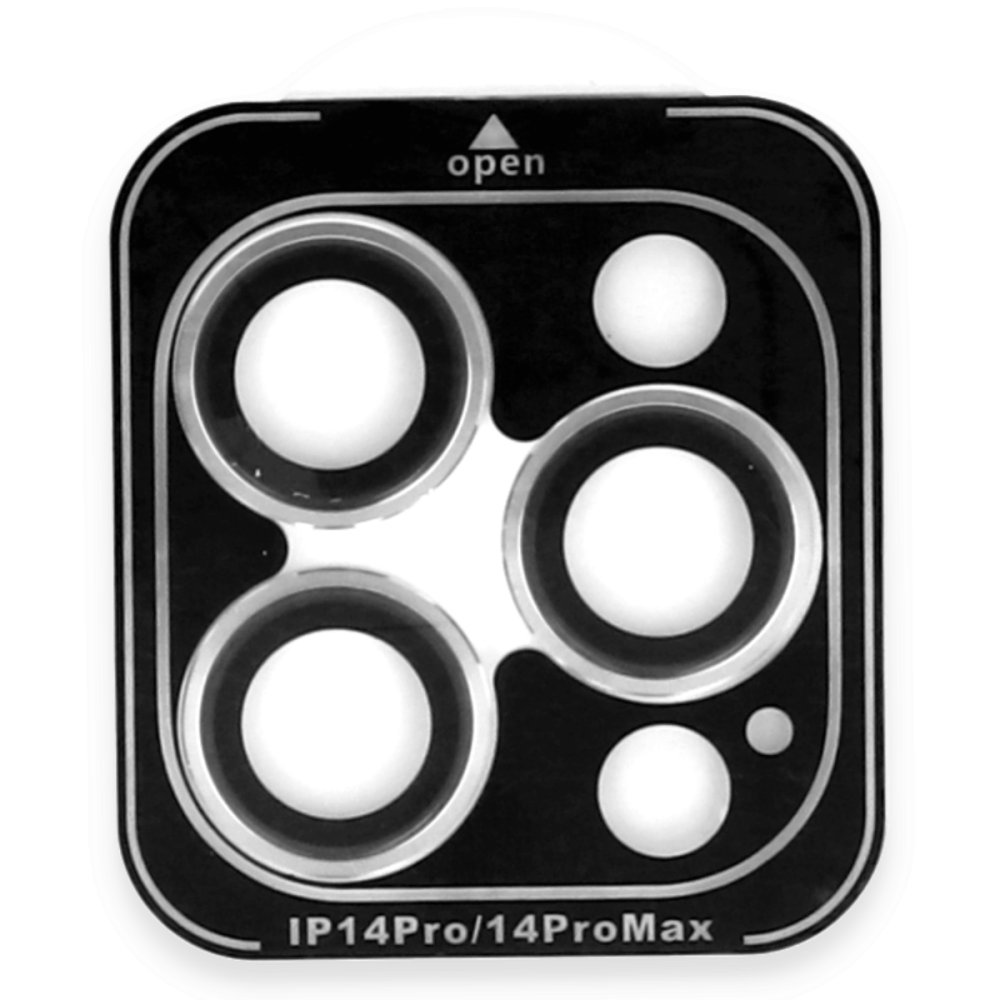  iPhone 15 Pro Max Bind Metal Kamera Lens - Lacivert