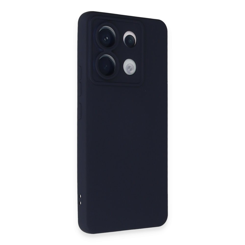 Redmi Note 13 Pro 5G Kılıf Nano içi Kadife Silikon - Lacivert Redmi Note 13 Pro 5G Kılıf Nano içi Kadife Silikon - Lacivert