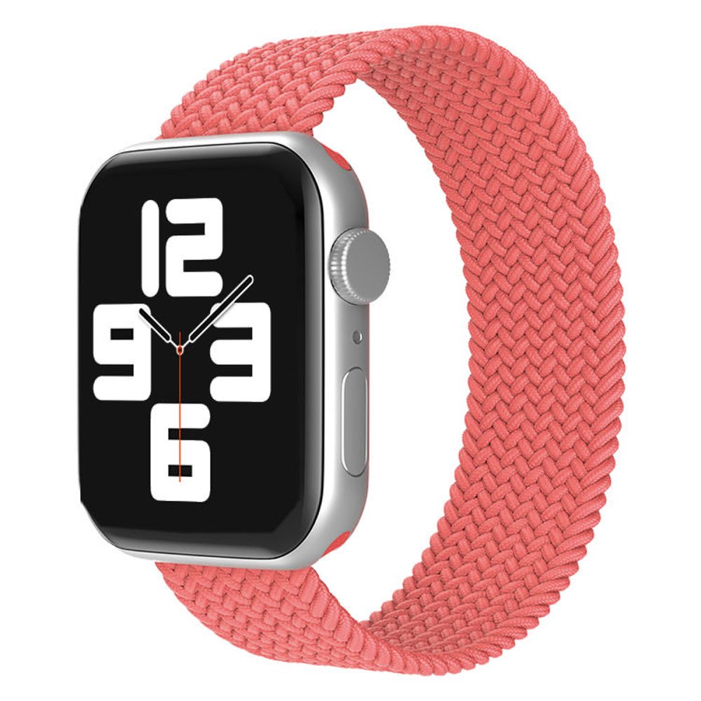  Apple Watch 44mm Ayarlı Solo Silikon Kordon - Pembe