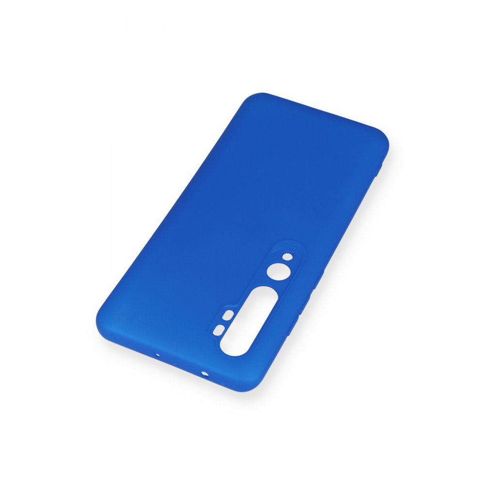 Xiaomi Mi Note 10 Kılıf First Silikon - Mavi Xiaomi Mi Note 10 Kılıf First Silikon - Mavi