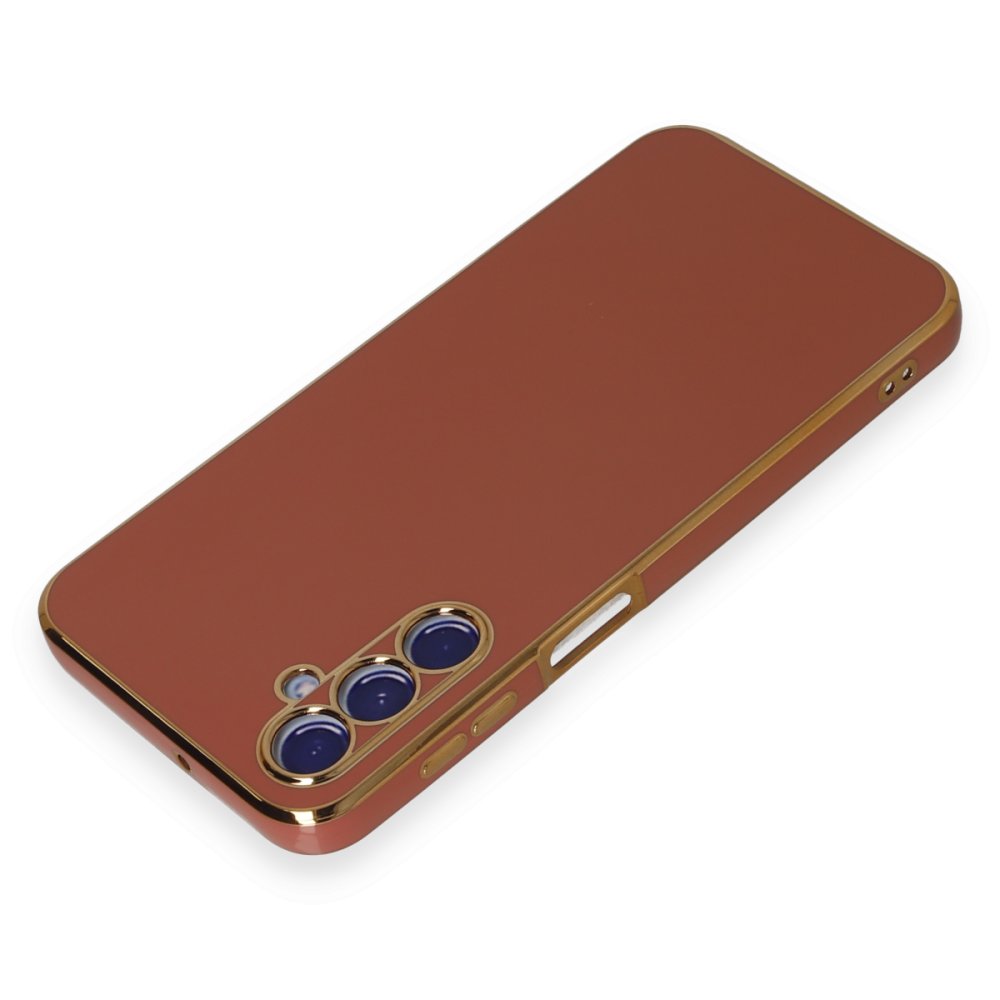  Samsung Galaxy M34 5G Kılıf Volet Silikon - Kırmızı