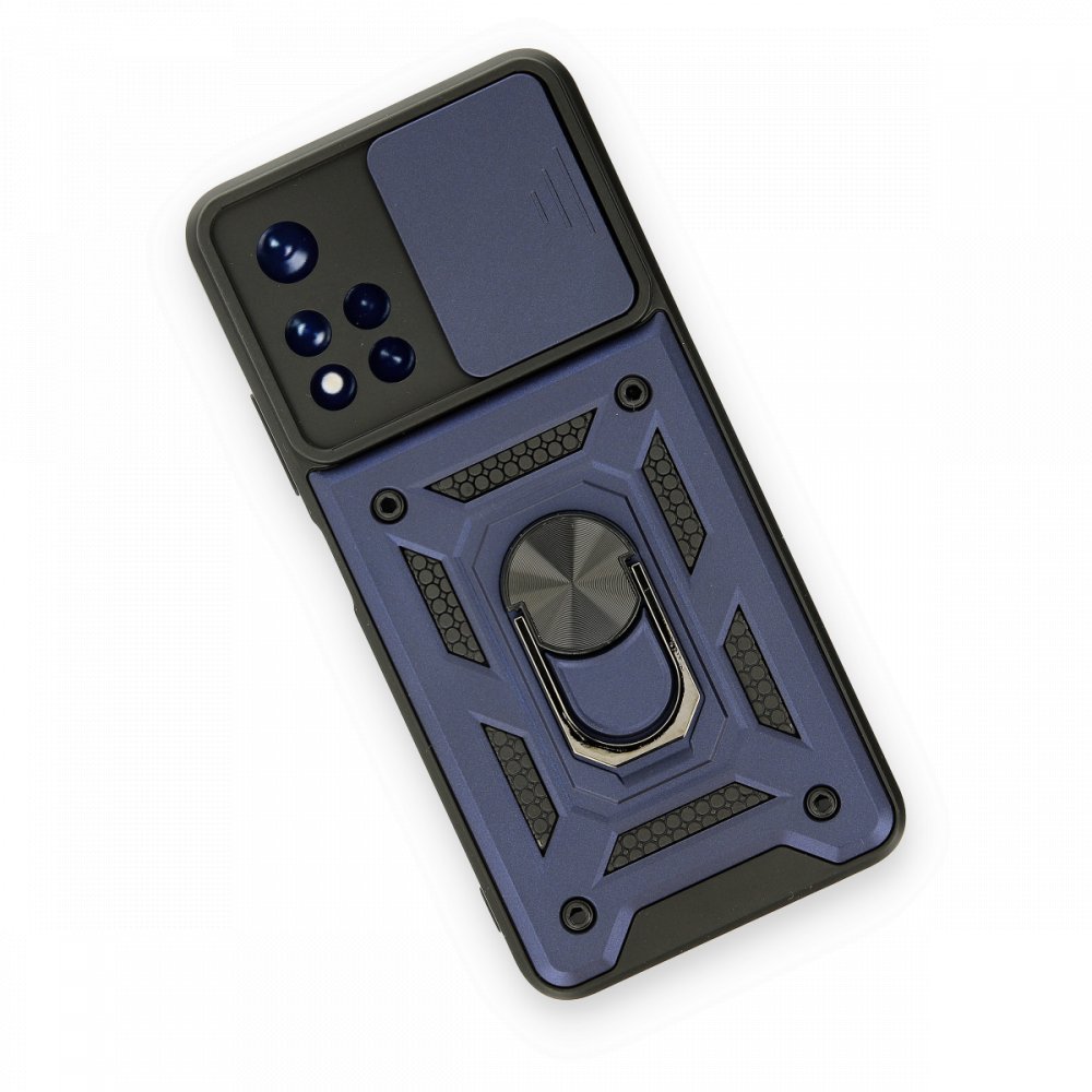 Redmi Note 11T Kılıf Pars Lens Yüzüklü Silikon - Lacivert Redmi Note 11T Kılıf Pars Lens Yüzüklü Silikon - Lacivert