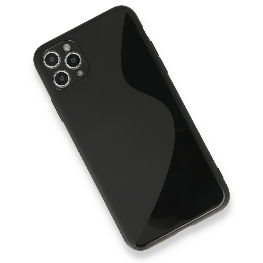  iPhone 11 Pro Max Kılıf S Silikon - Siyah