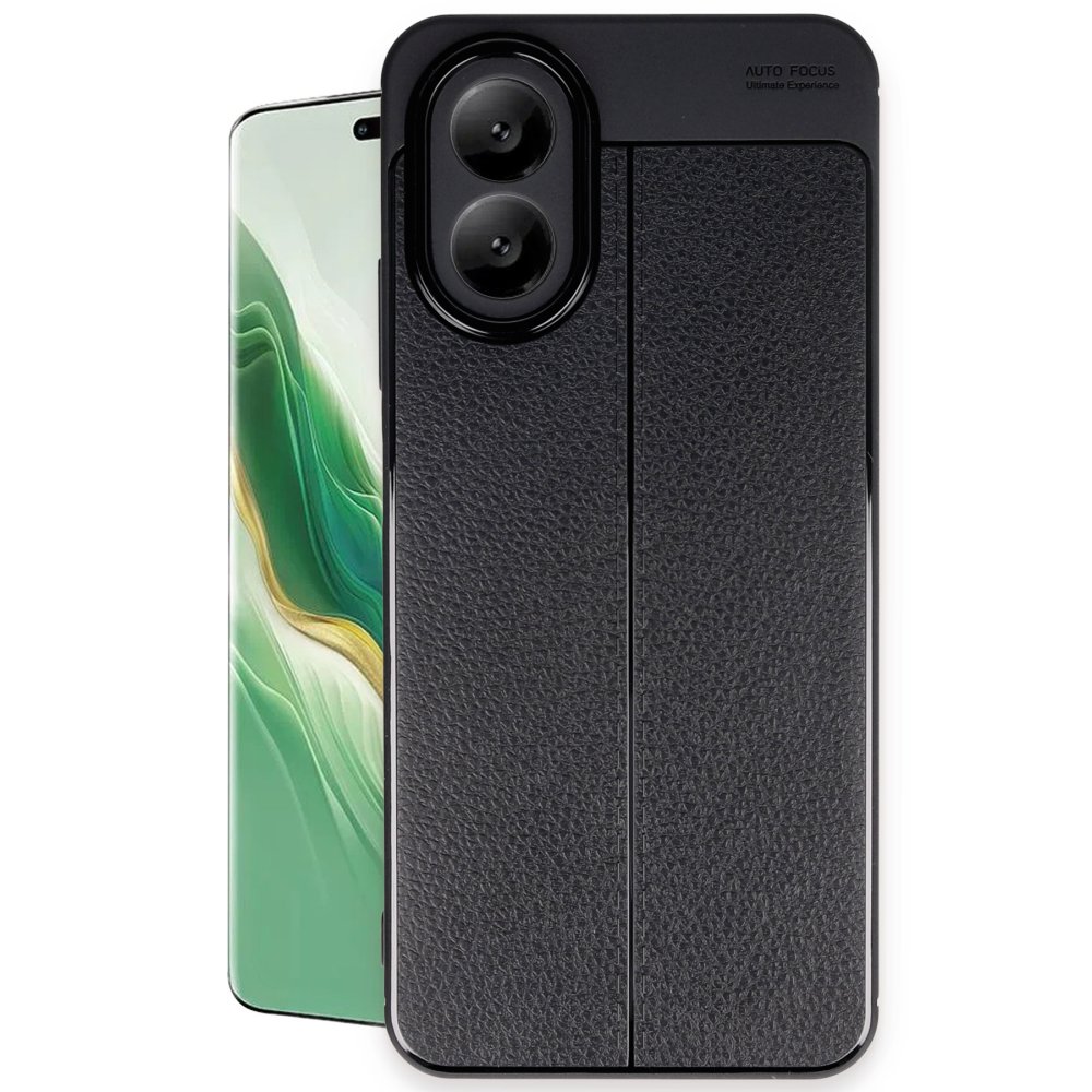 Oppo A38 Kılıf Auto Focus Kapak - Siyah