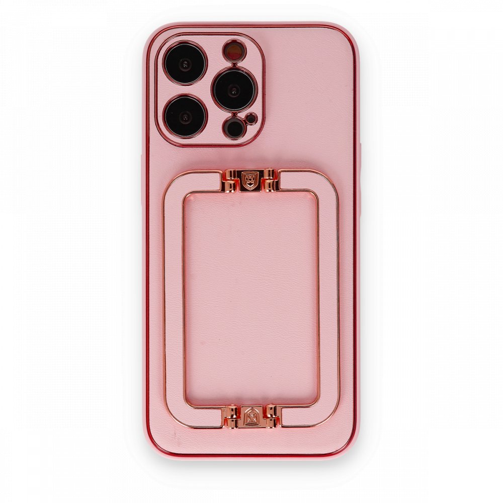  iPhone 13 Pro Max Kılıf Coco Elit Kapak - Pembe