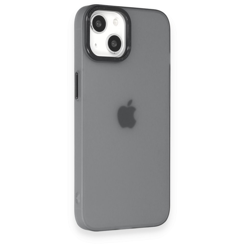  iPhone 15 Kılıf Modos Metal Kapak - Siyah