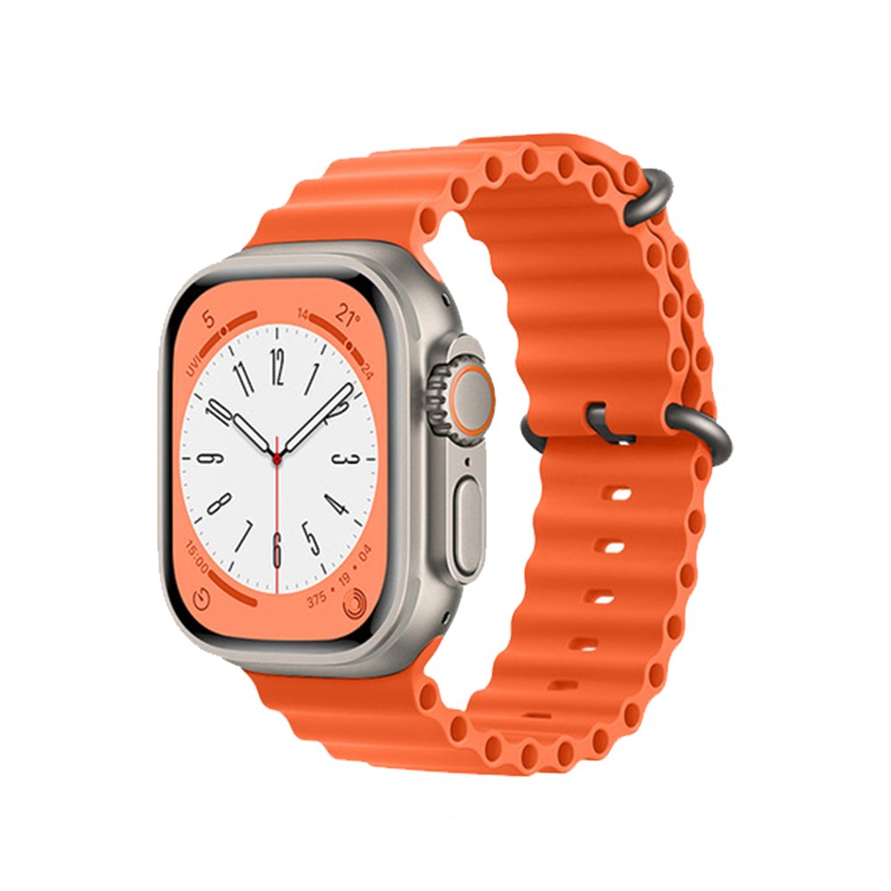  Apple Watch 41mm Ocean Kordon - Turuncu