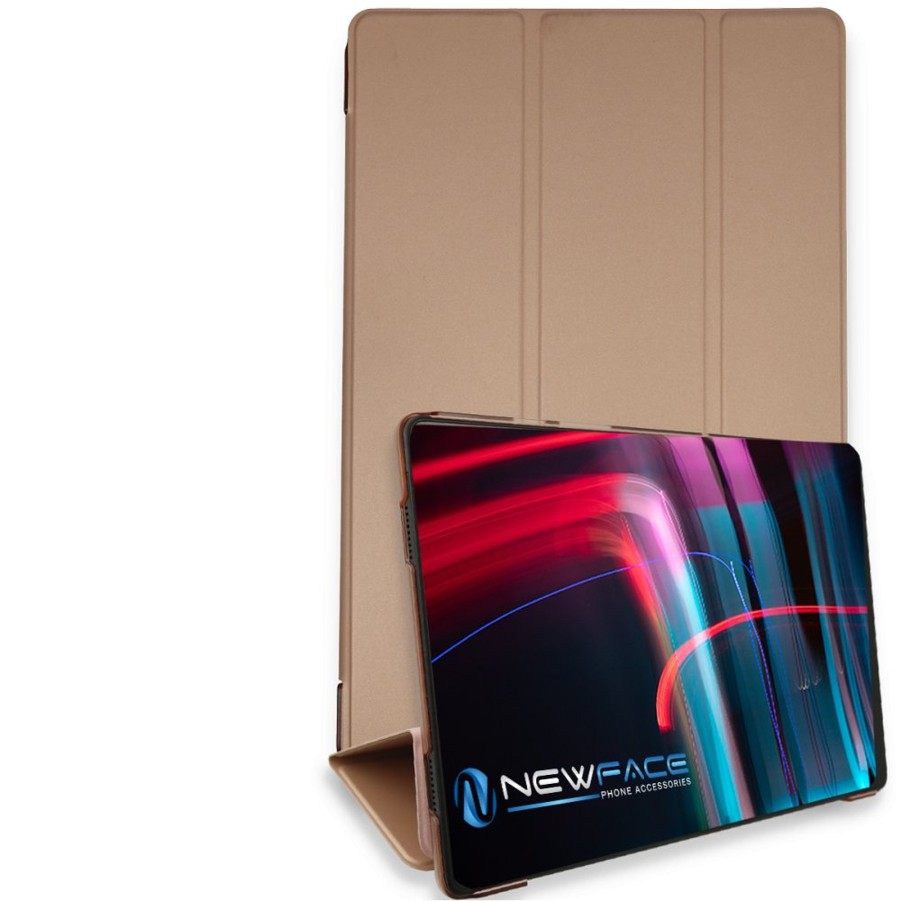  Samsung Galaxy T220 Tab A7 Lite 8.7 Kılıf Tablet Smart Kılıf - Rose Gold