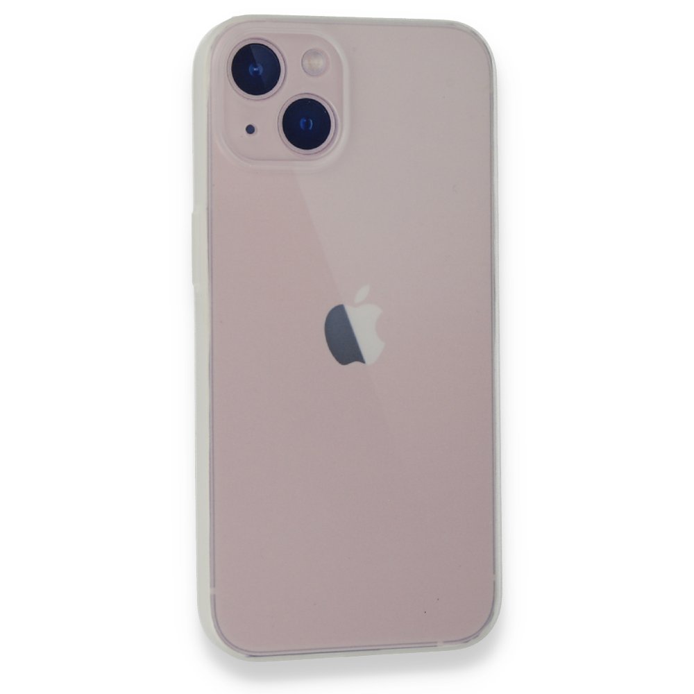  iPhone 13 Mini Kılıf PP Ultra İnce Kapak - Beyaz