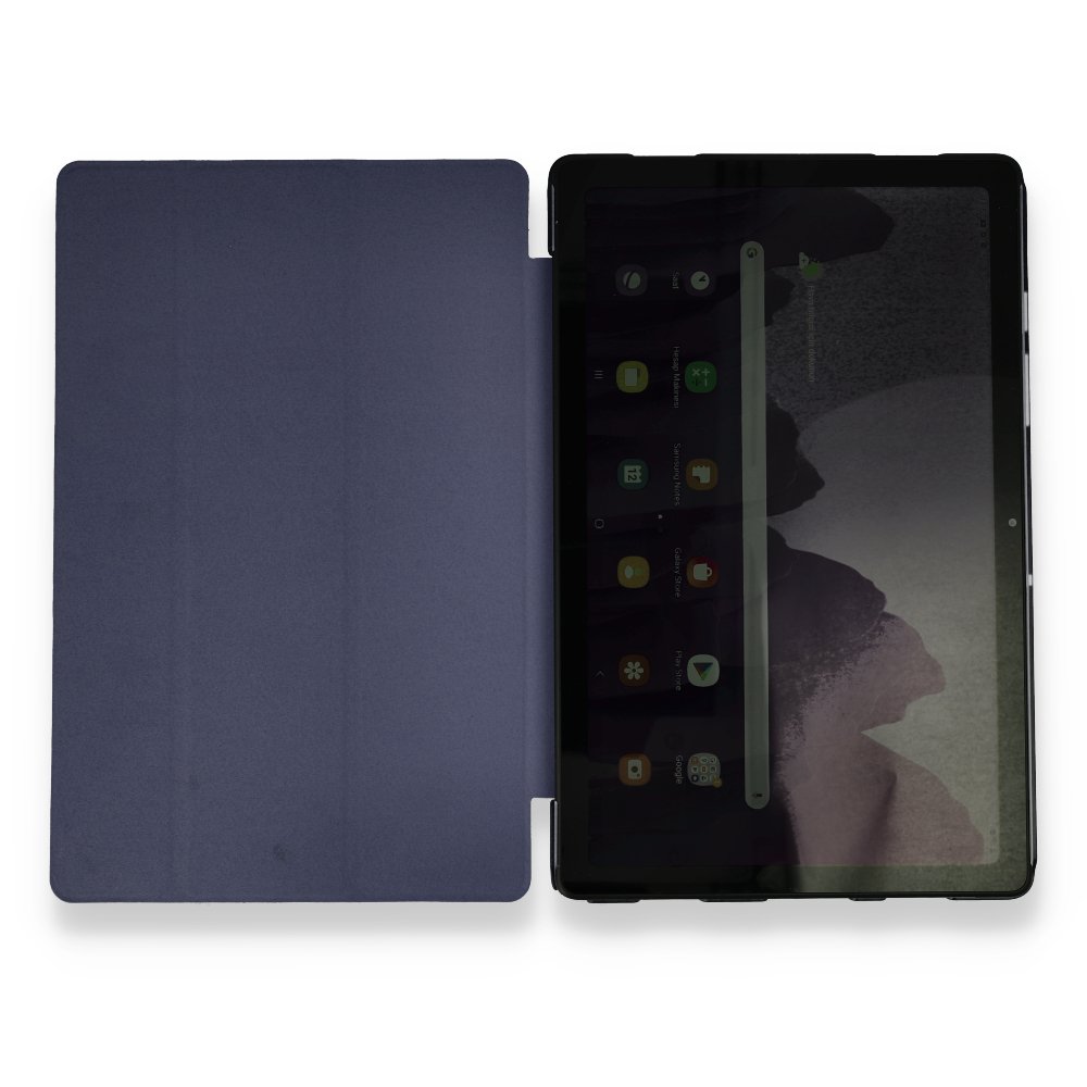  Samsung Galaxy T870 Tab S7 11 Kılıf Tablet Smart Kılıf - Lacivert