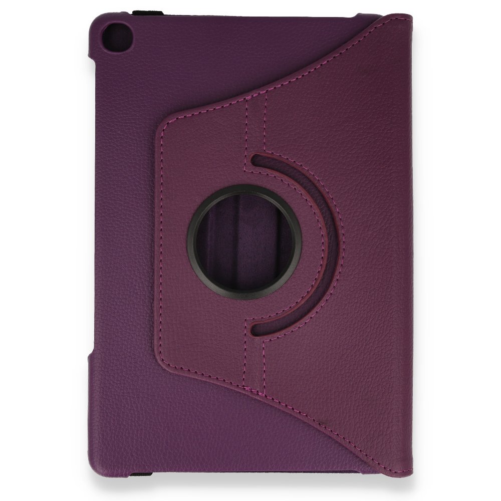 Huawei MatePad T10 9.7 Kılıf 360 Tablet Deri Kılıf - Mürdüm  Huawei MatePad T10 9.7 Kılıf 360 Tablet Deri Kılıf - Mürdüm