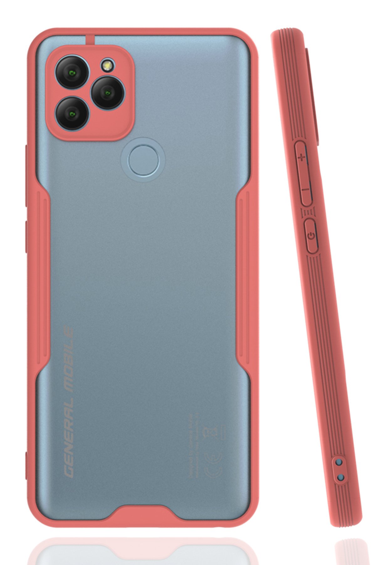  General Mobile GM 21 Kılıf Platin Silikon - Pembe