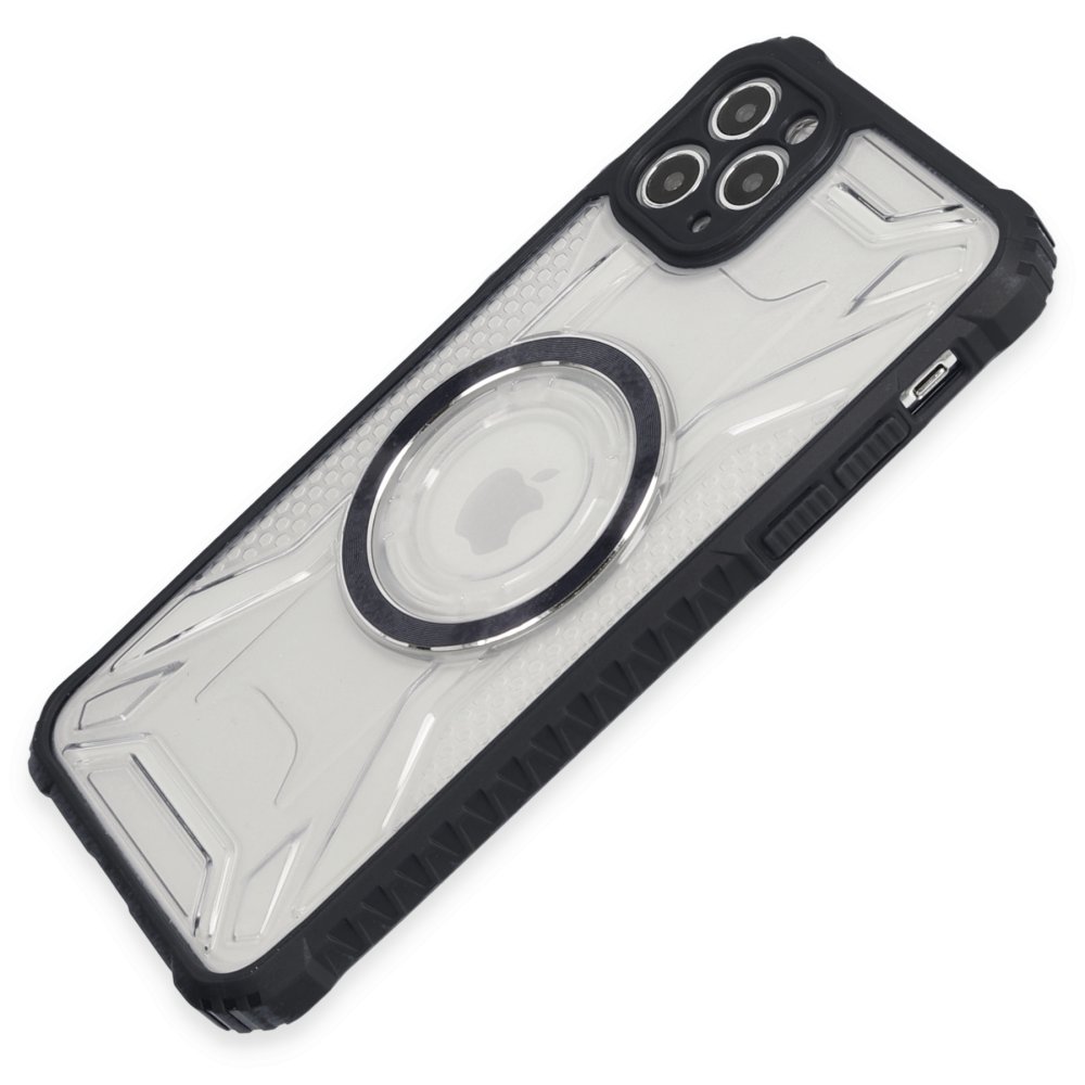  iPhone 11 Pro Kılıf Prag Magneticsafe Kapak - Siyah
