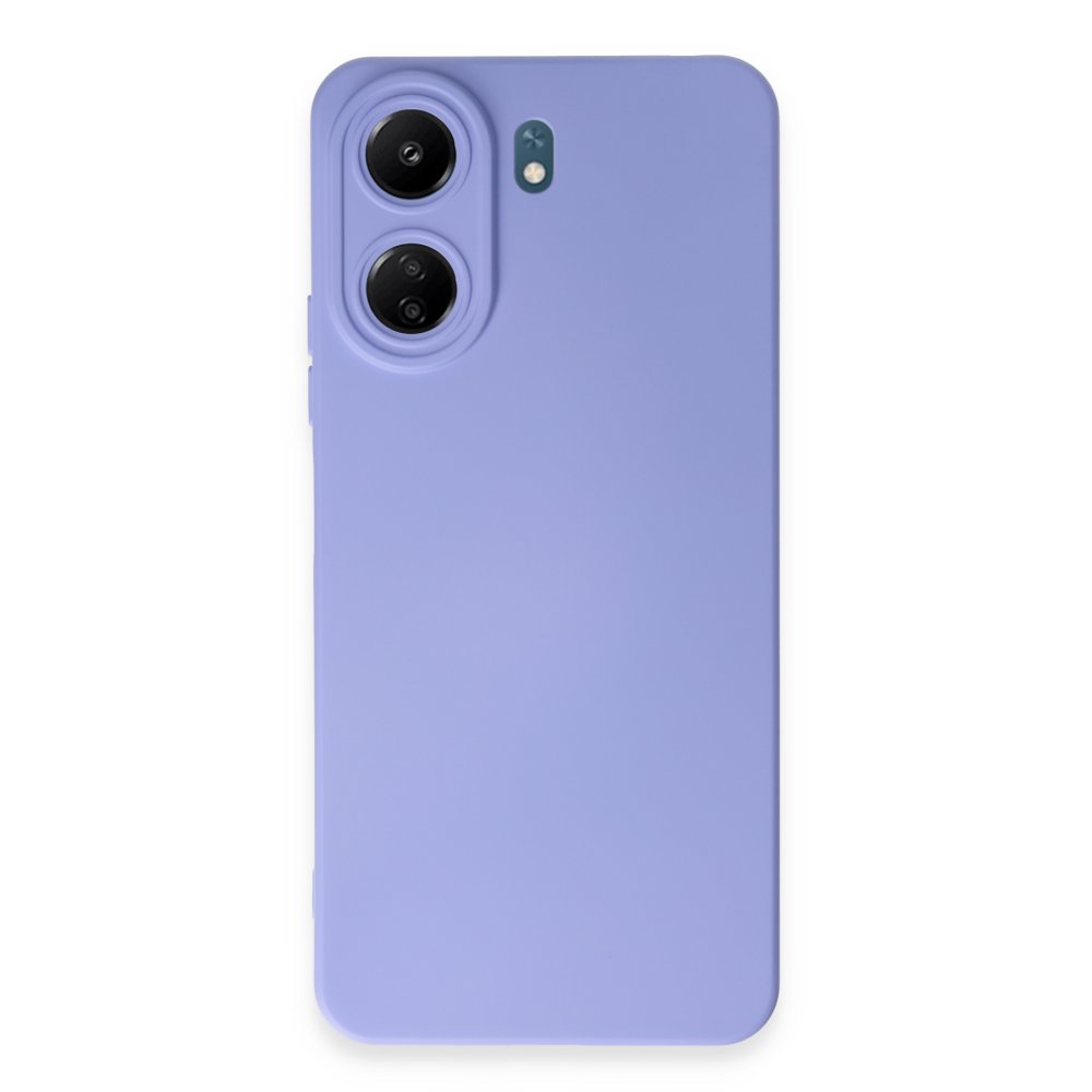  Xiaomi Poco C65 Kılıf Nano içi Kadife Silikon - Lila