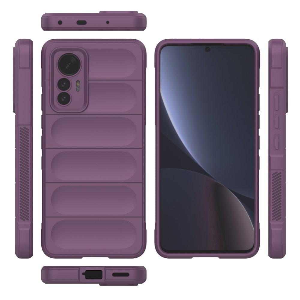  Xiaomi Mi 12 Lite Kılıf Optimum Silikon - Mor