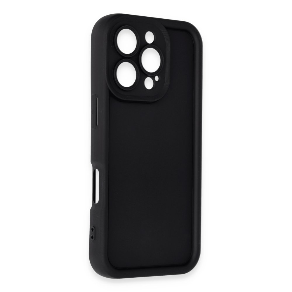  iPhone 16 Pro Kılıf Viera Silikon - Siyah