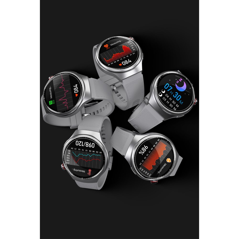 Joko ZD4 Pro 1.5 inç IPS Ekran IP68 Su Geçirmez Konuşma ve NFC Özellikli Akıllı Saat - Siyah