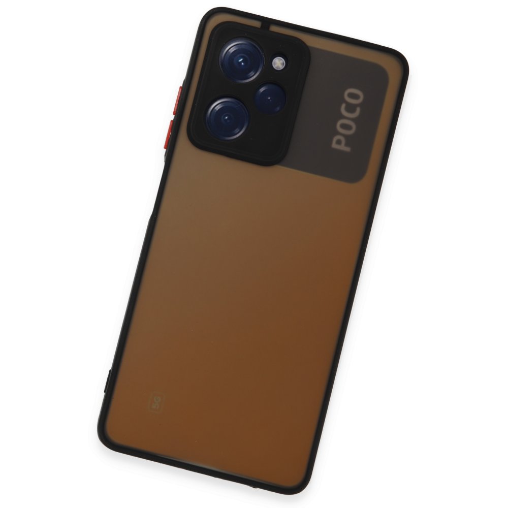 Xiaomi Poco X5 Pro 5G Kılıf Montreal Silikon Kapak - Siyah  Xiaomi Poco X5 Pro 5G Kılıf Montreal Silikon Kapak - Siyah