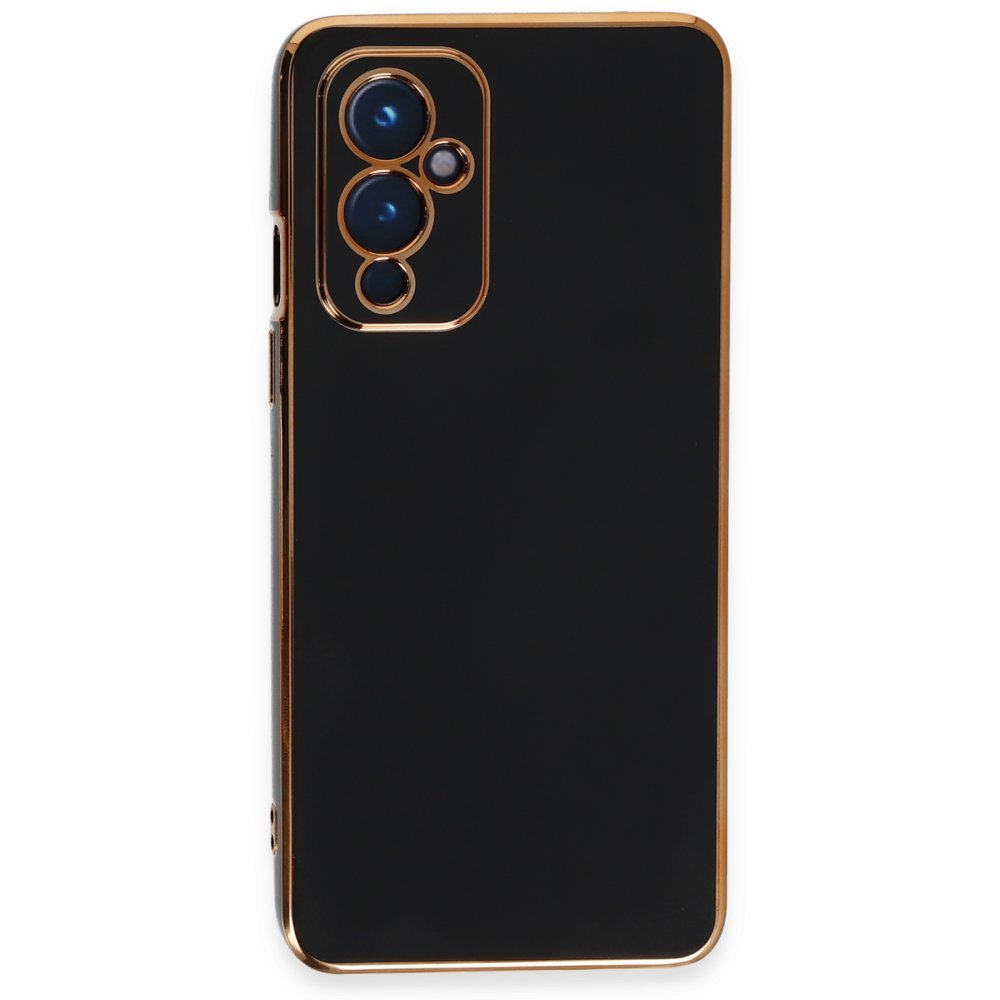  One Plus 9 Kılıf Volet Silikon - Siyah