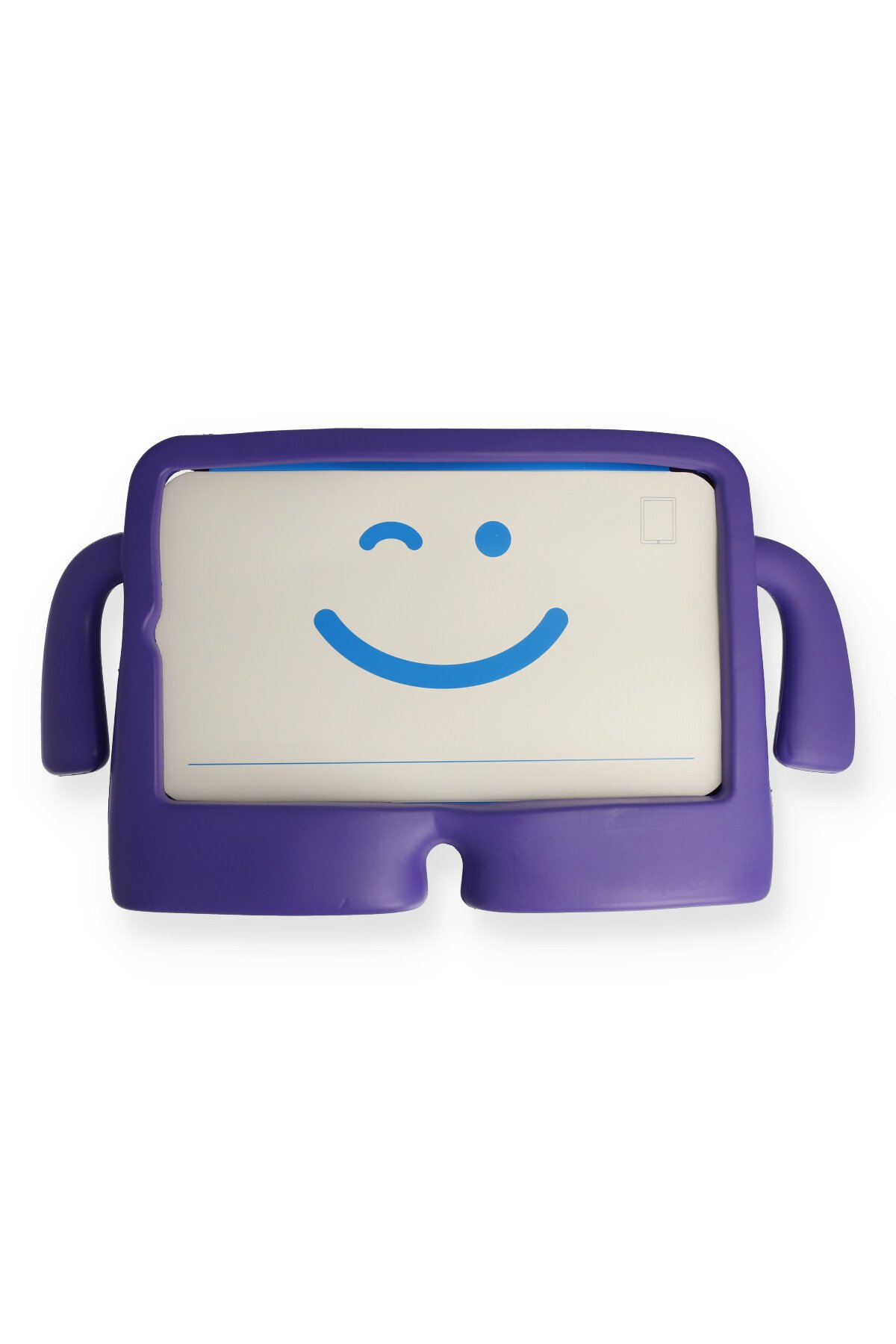  iPad Mini 3 Kılıf Karakter Tablet Silikon - Mor