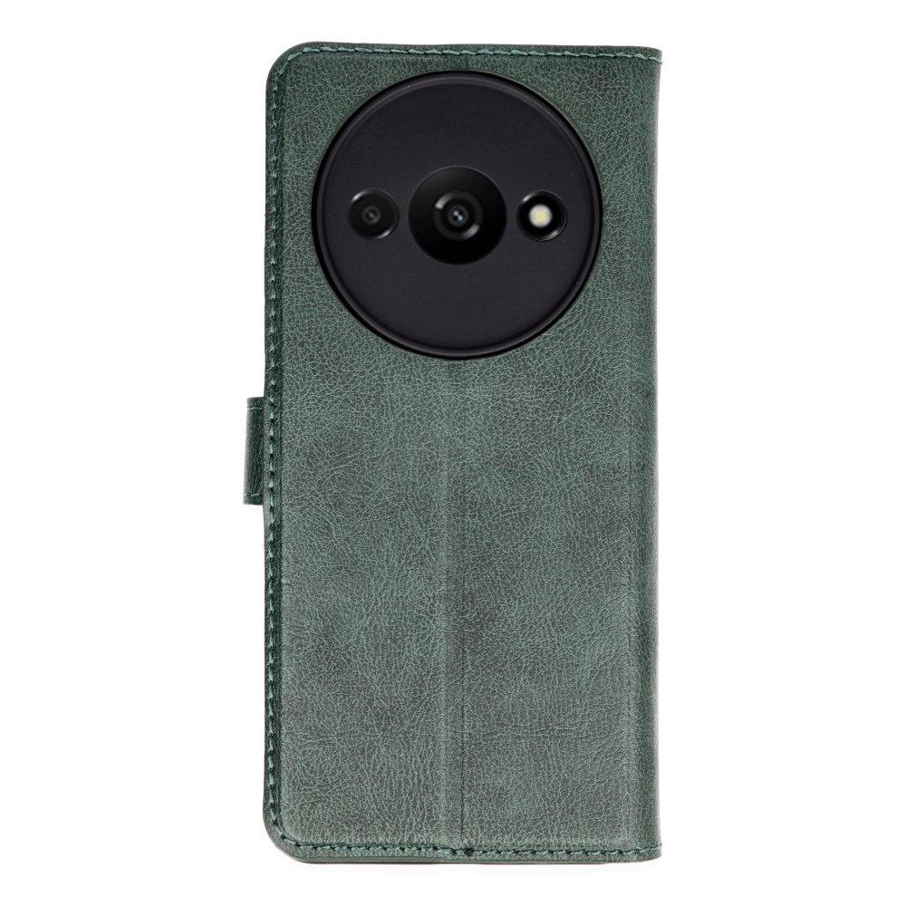 Redmi A3 4G Kılıf Trend S Plus Kapaklı Kılıf - Yeşil