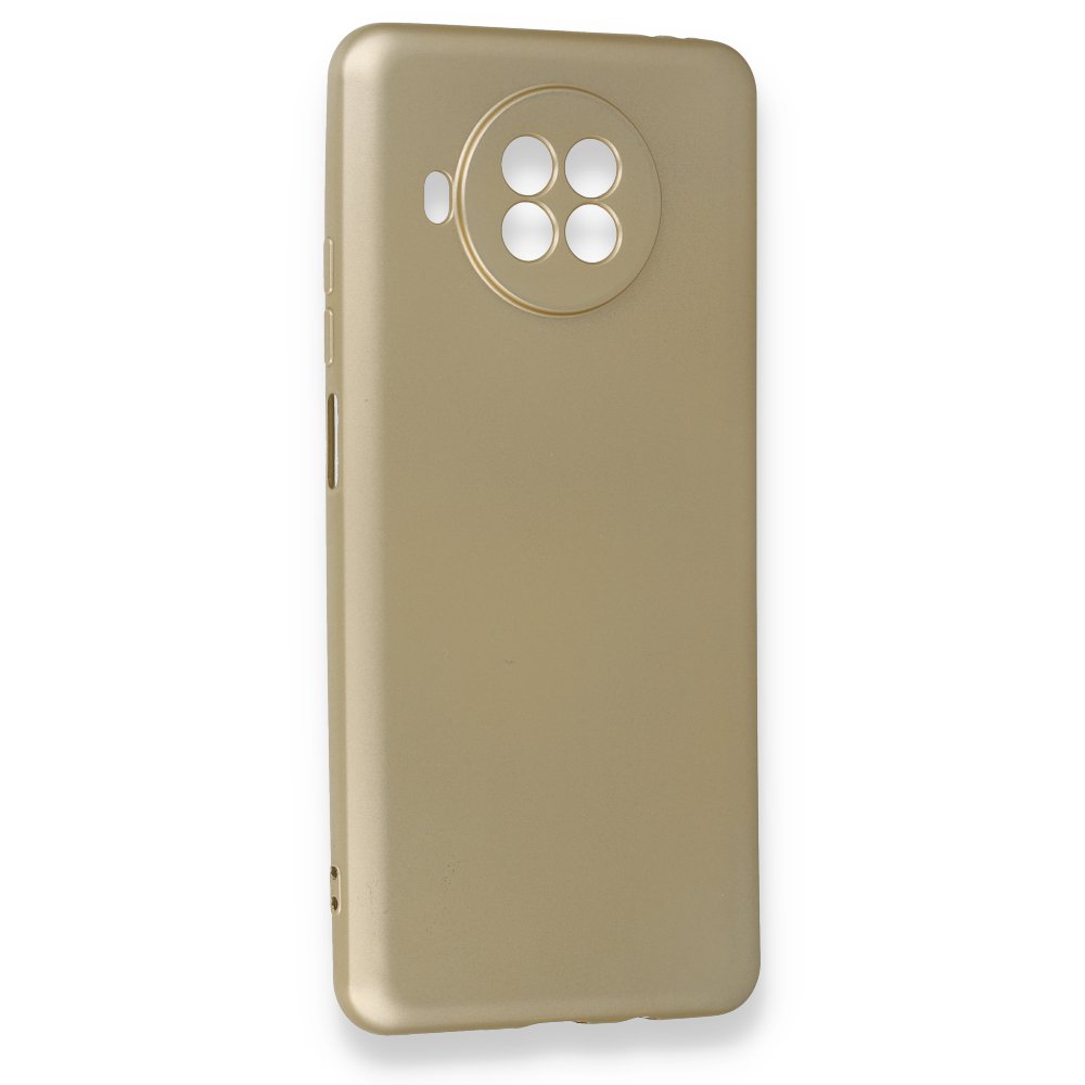 Redmi Note 9 Pro 5G Kılıf First Silikon - Gold