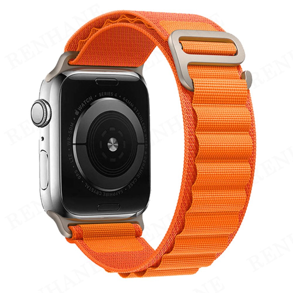  Apple Watch 38mm Mountain Kordon - Turuncu