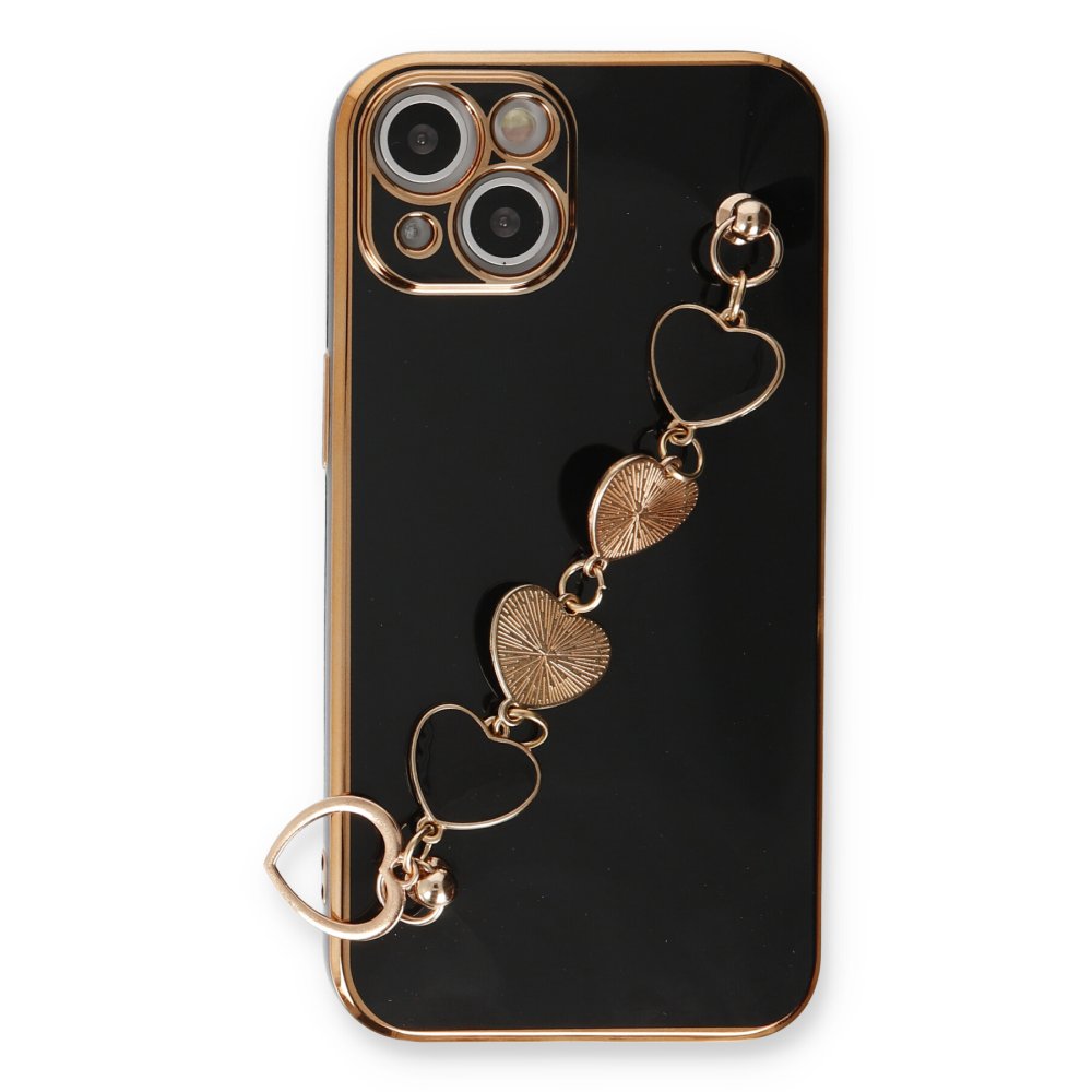 iPhone 14 Plus Kılıf Esila Silikon - Siyah  iPhone 14 Plus Kılıf Esila Silikon - Siyah