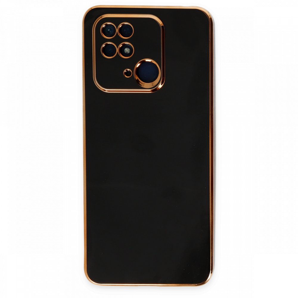 Xiaomi Poco C40 Kılıf Volet Silikon - Siyah Xiaomi Poco C40 Kılıf Volet Silikon - Siyah