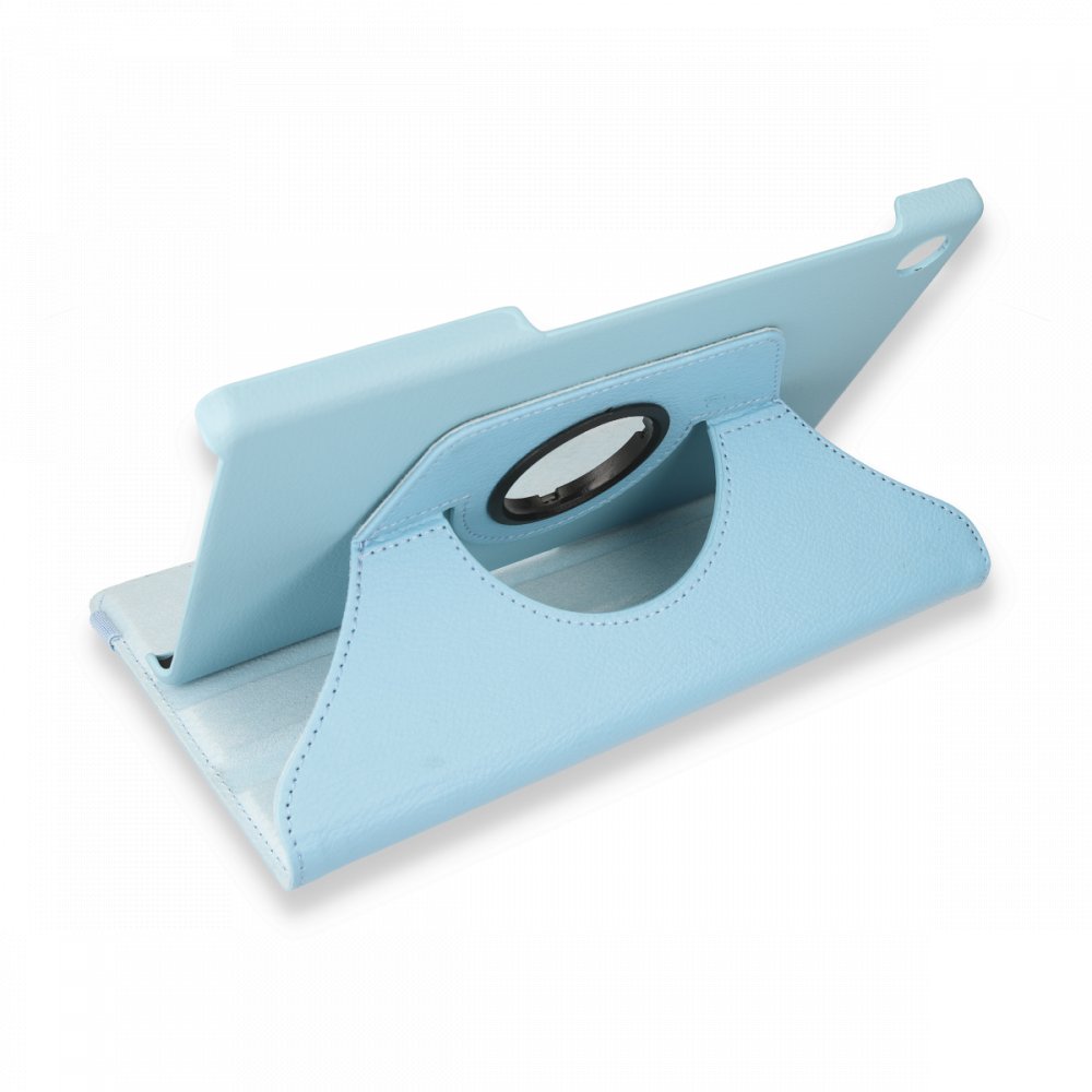  Lenovo M10 HD X306F Kılıf 360 Tablet Deri Kılıf - Turkuaz