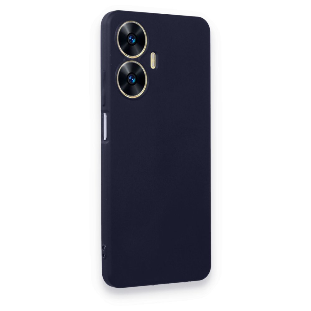 Realme C55 Kılıf First Silikon - Lacivert Realme C55 Kılıf First Silikon - Lacivert