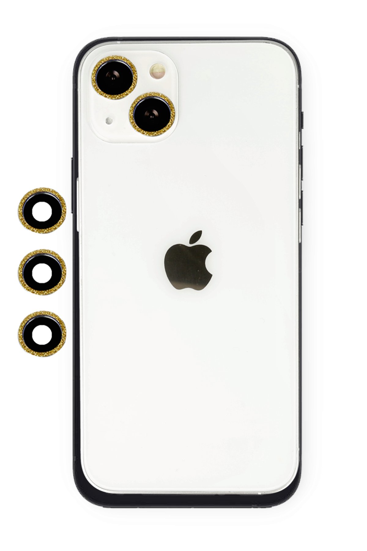  iPhone 14 Plus Shine Kamera Lens - Gold