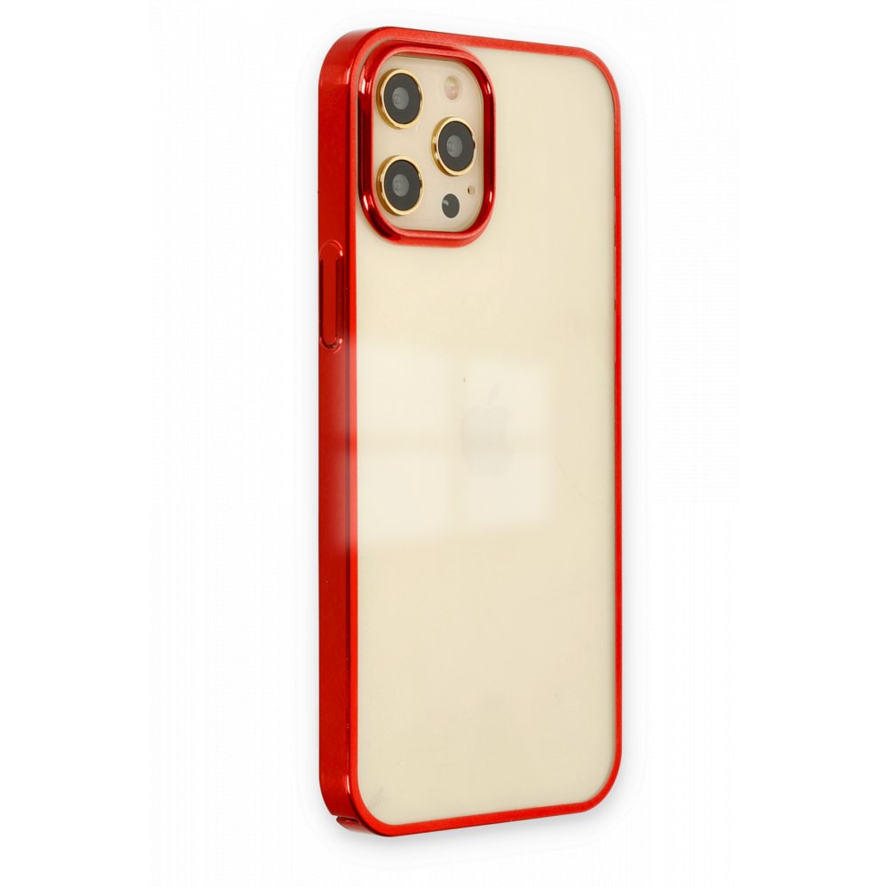iPhone 12 Pro Max Kılıf Element Silikon - Kırmızı iPhone 12 Pro Max Kılıf Element Silikon - Kırmızı