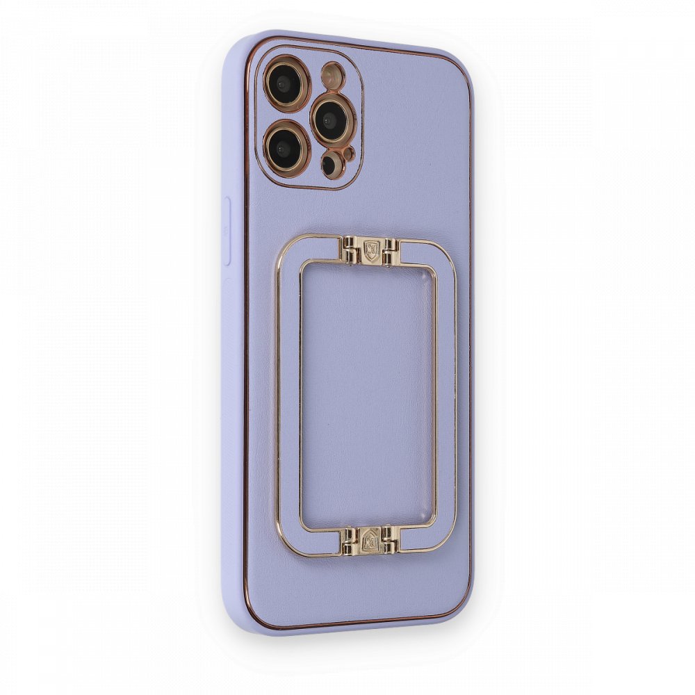  iPhone 12 Pro Max Kılıf Coco Elit Kapak - Lila