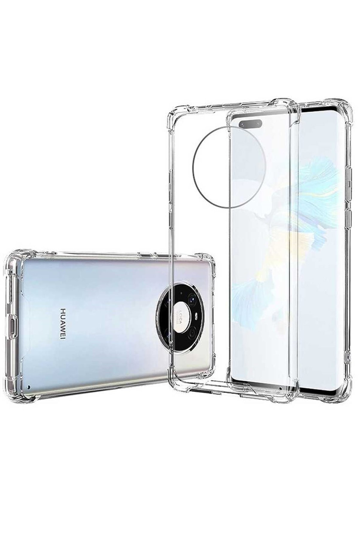 Huawei Mate 40 Pro Kılıf Olex Tpu Silikon - Şeffaf  Huawei Mate 40 Pro Kılıf Olex Tpu Silikon - Şeffaf