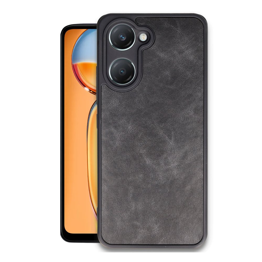 Vivo Y18 Kılıf Aras Deri Kapak - Siyah Vivo Y18 Kılıf Aras Deri Kapak - Siyah