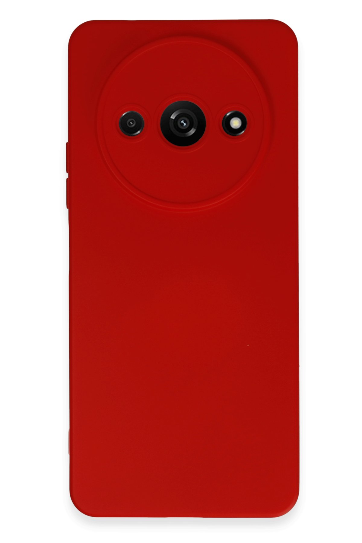 Xiaomi Poco C61 Kılıf Nano içi Kadife Silikon - Kırmızı Xiaomi Poco C61 Kılıf Nano içi Kadife Silikon - Kırmızı