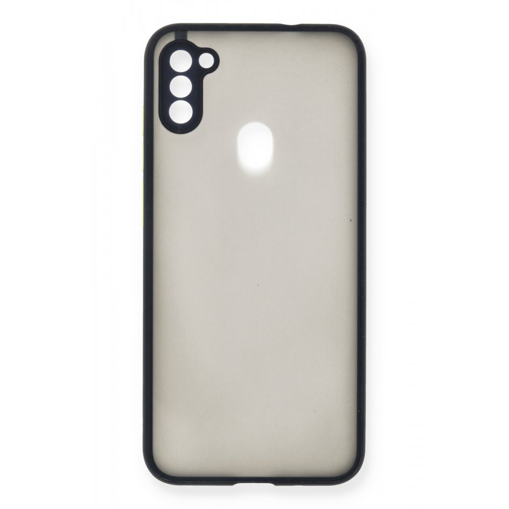  Samsung Galaxy M11 Kılıf Montreal Silikon Kapak - Lacivert