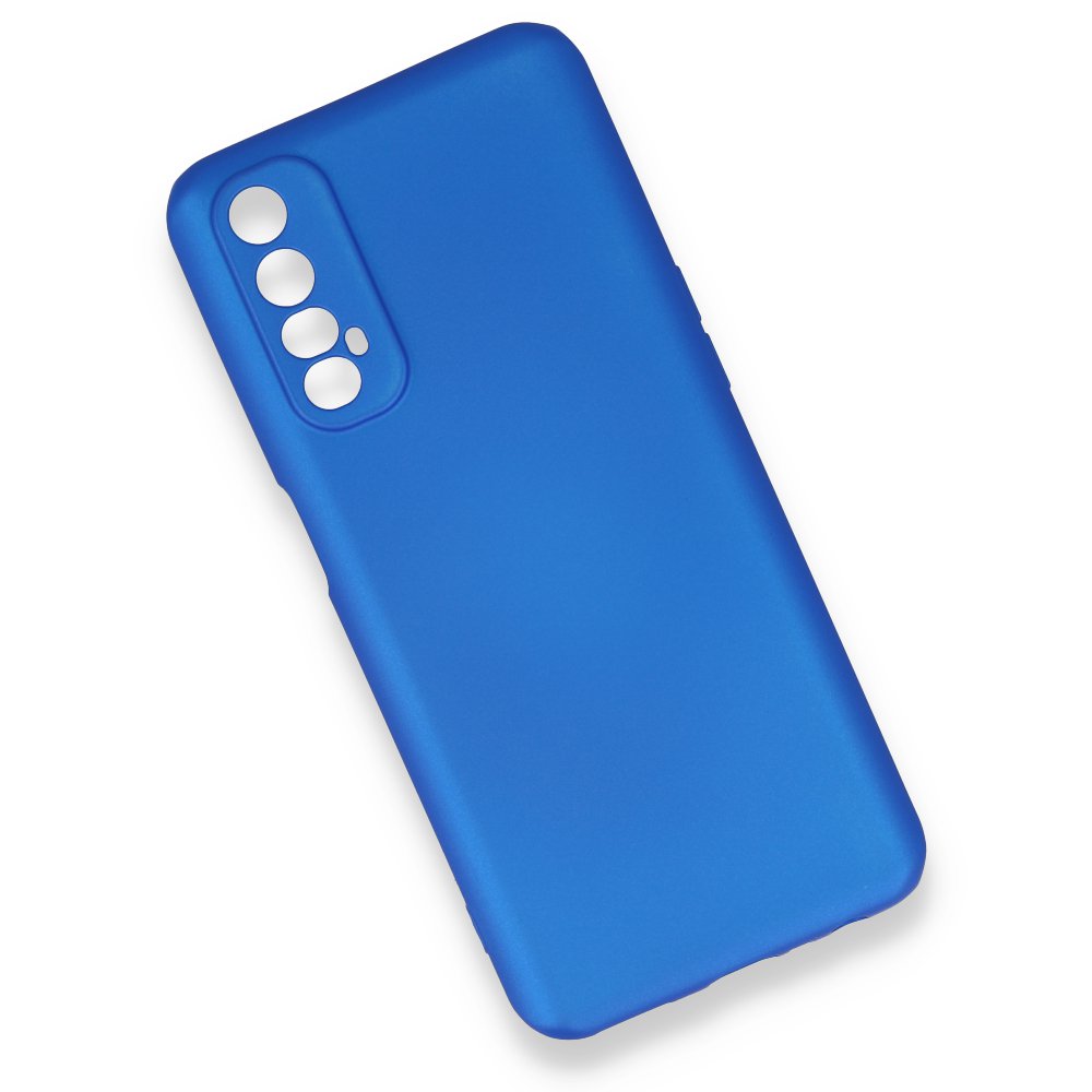 Realme 7 Kılıf First Silikon - Mavi Realme 7 Kılıf First Silikon - Mavi