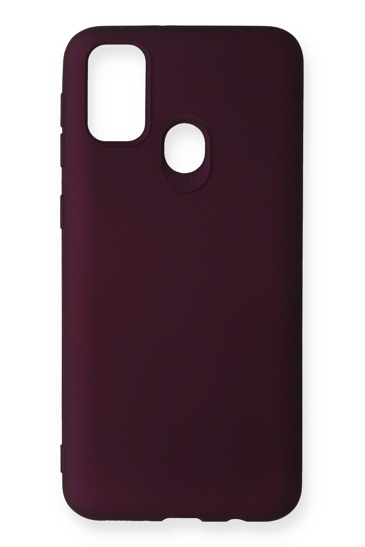  Samsung Galaxy M21 Kılıf First Silikon - Mürdüm