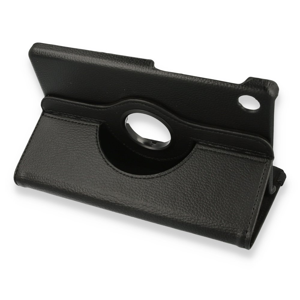 Huawei MatePad T8 8 Kılıf 360 Tablet Deri Kılıf - Siyah  Huawei MatePad T8 8 Kılıf 360 Tablet Deri Kılıf - Siyah