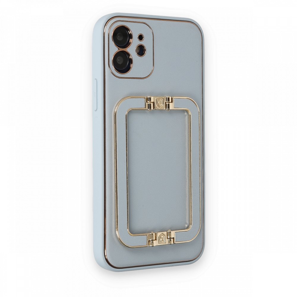 iPhone 12 Kılıf Coco Elit Kapak - Turkuaz iPhone 12 Kılıf Coco Elit Kapak - Turkuaz