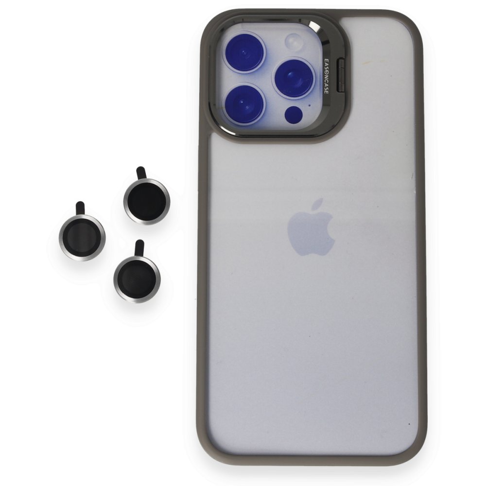 Joko iPhone 15 Pro Max Kılıf Roblox Lens Standlı Kapak - Titan Gri Joko iPhone 15 Pro Max Kılıf Roblox Lens Standlı Kapak - Titan Gri