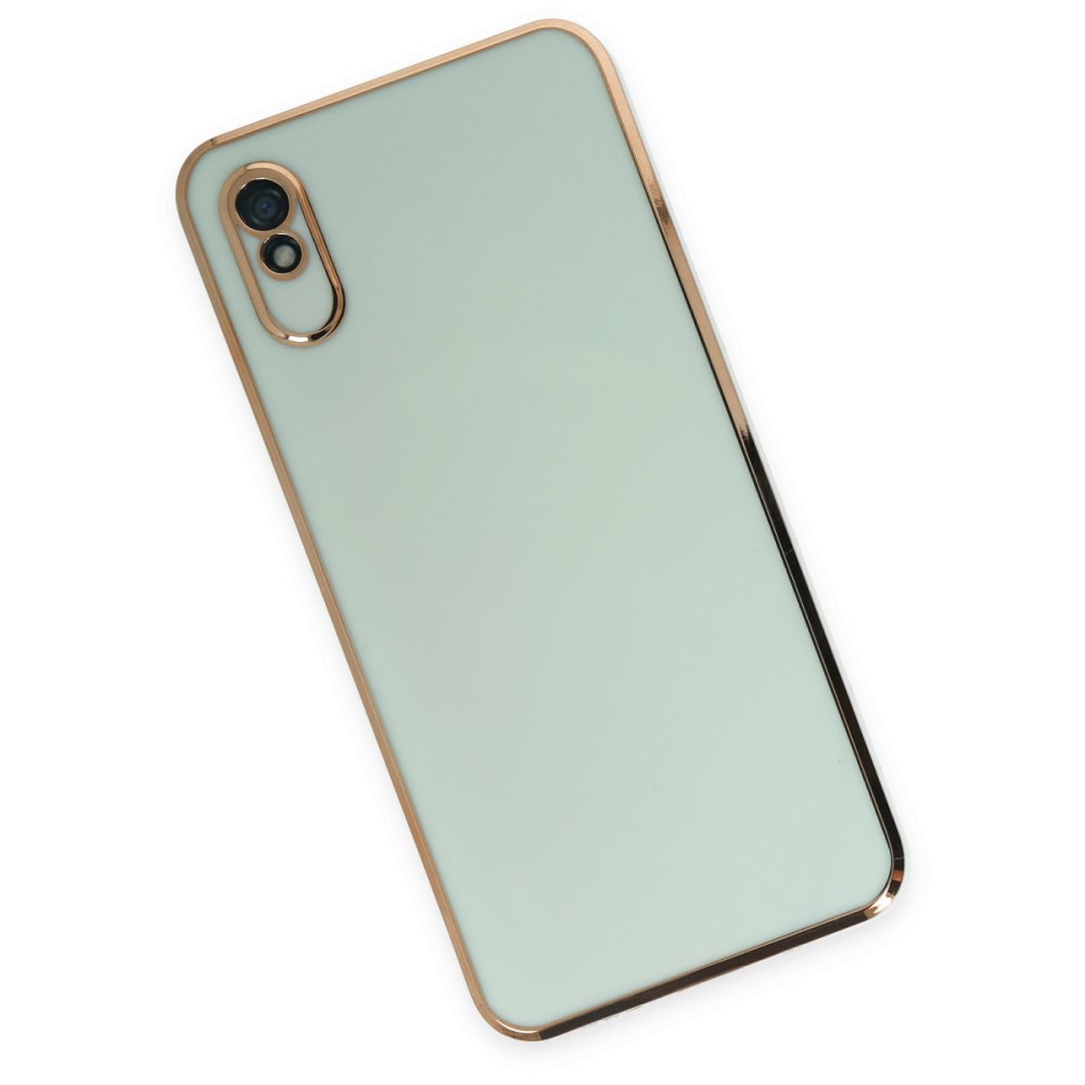 Redmi 9A Kılıf Volet Silikon - Açık Yeşil Redmi 9A Kılıf Volet Silikon - Açık Yeşil