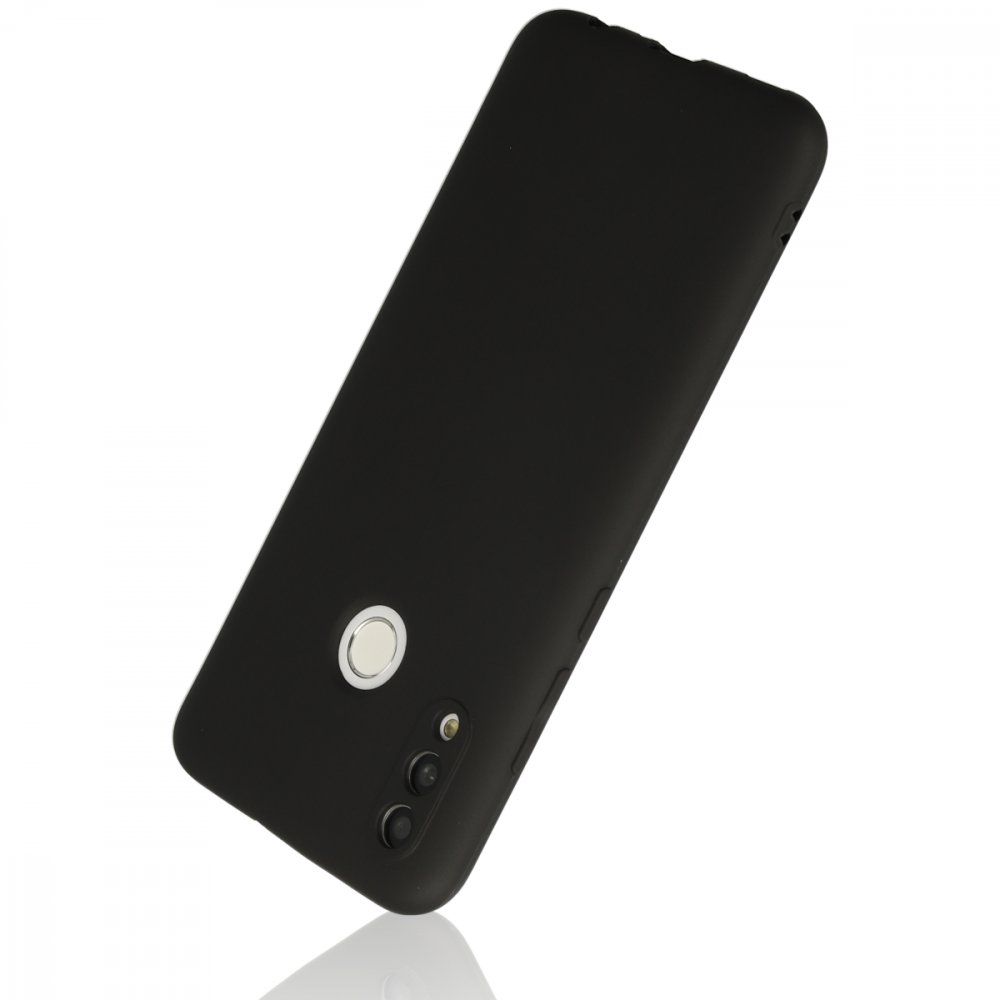 Huawei P Smart 2019 Kılıf First Silikon - Siyah  Huawei P Smart 2019 Kılıf First Silikon - Siyah