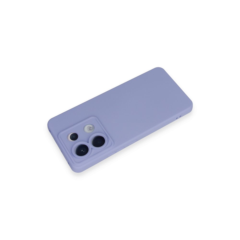 Redmi Note 13 Pro 5G Kılıf Nano içi Kadife Silikon - Lila