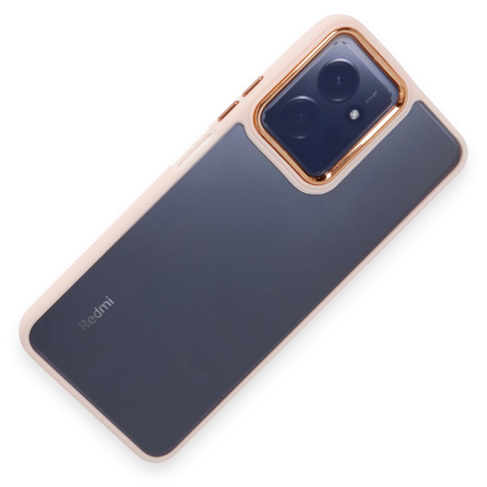 Redmi Note 12 4G Kılıf Dora Kapak - Pudra